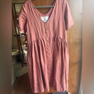 notPERFECTLINEN Volume-3 dress M/L